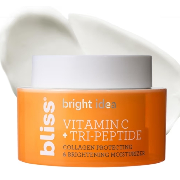 Bliss Other - Bliss Bright Idea Brightening Moisturizer w/Vitamin C & Tri-peptides, 50ml, NIB